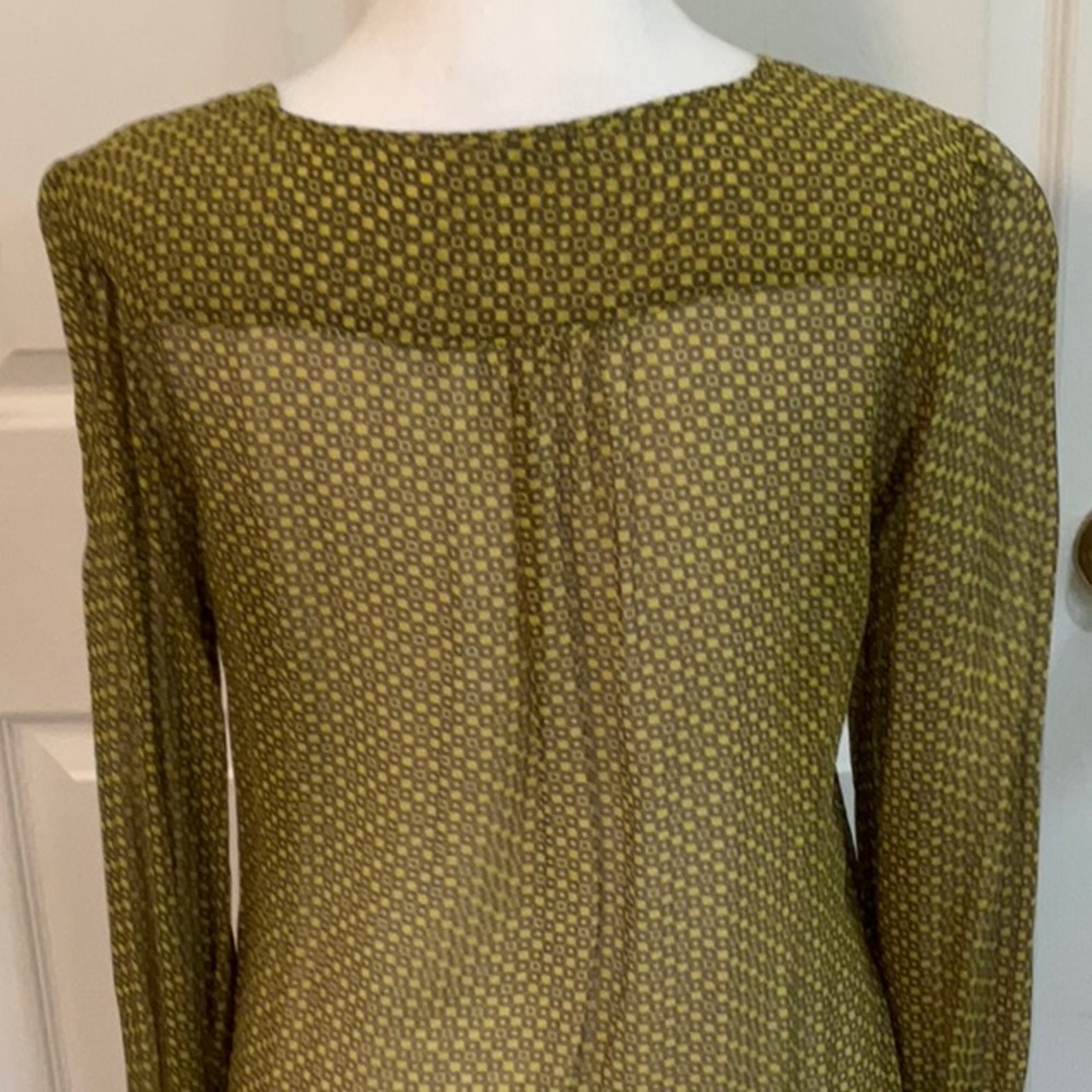 UNITED COLORS OF BENETTON LONG SLEEVE TOP SIZE- L *RESERVED FOR MARIA - Picture 3 of 4